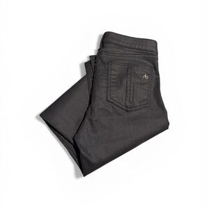 rag & bone Men's Charcoal Slim Jeans